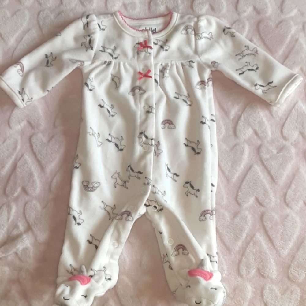 Carter's baby girl sleeper